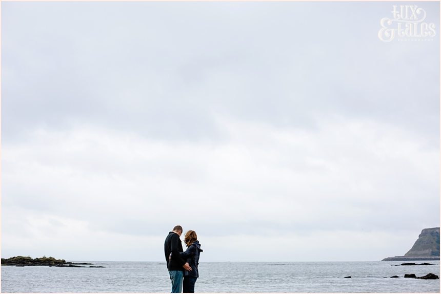 Beach engagement shootat scarborough