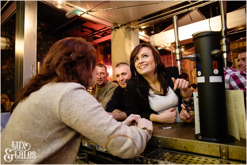 Guest served at Brew Dog Sheffiled opening night