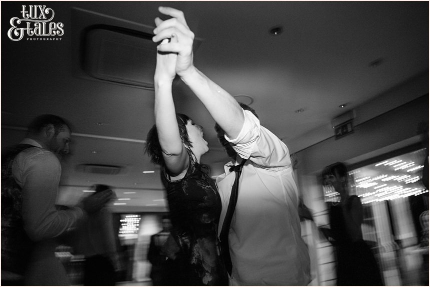 Hogarths Hotel Wedding Photography swirling dance photo