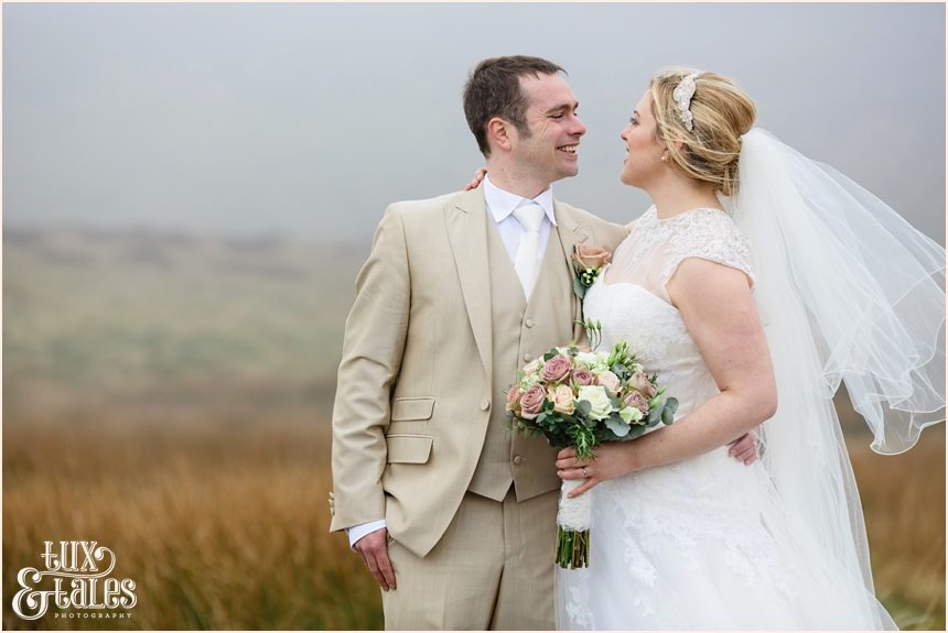 West yorkshire moors wedding photography