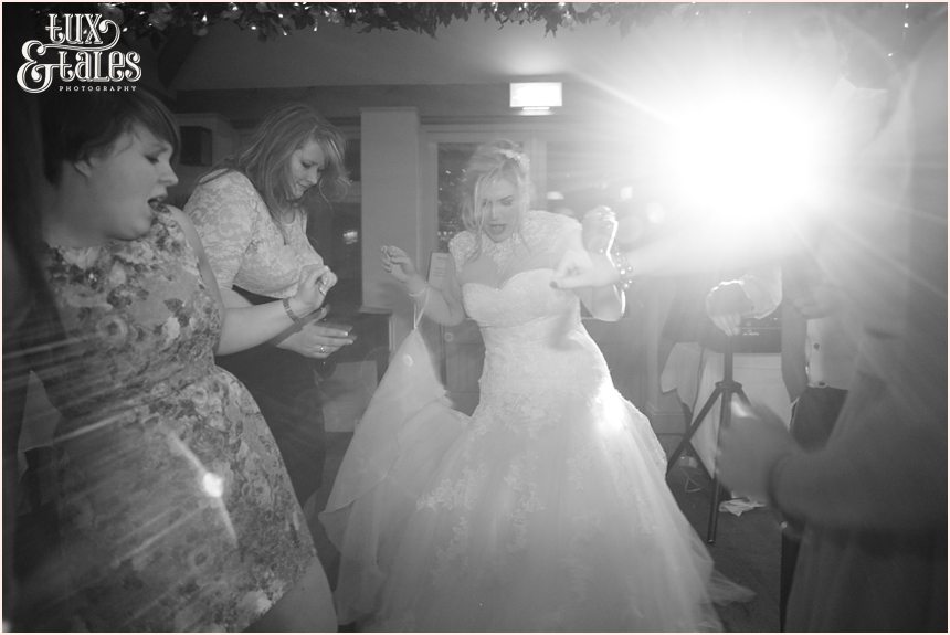 Bride cuts a rug at The Alma Inn Wedding