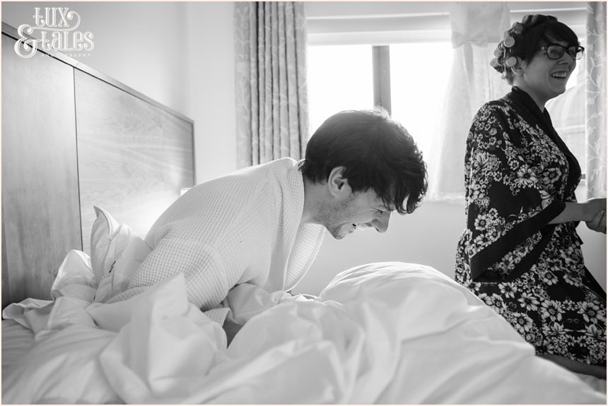 Hope Street Hotel Liverpool Wedding Photography Bride Preparations