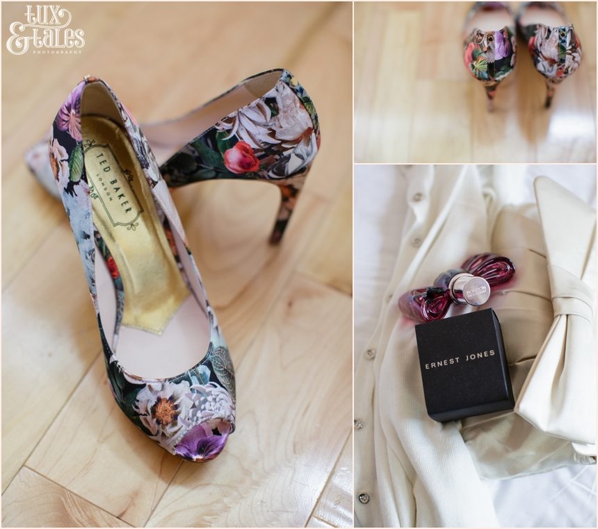 Ted baker shoes wedding photography bride details hope street hotel liverpool