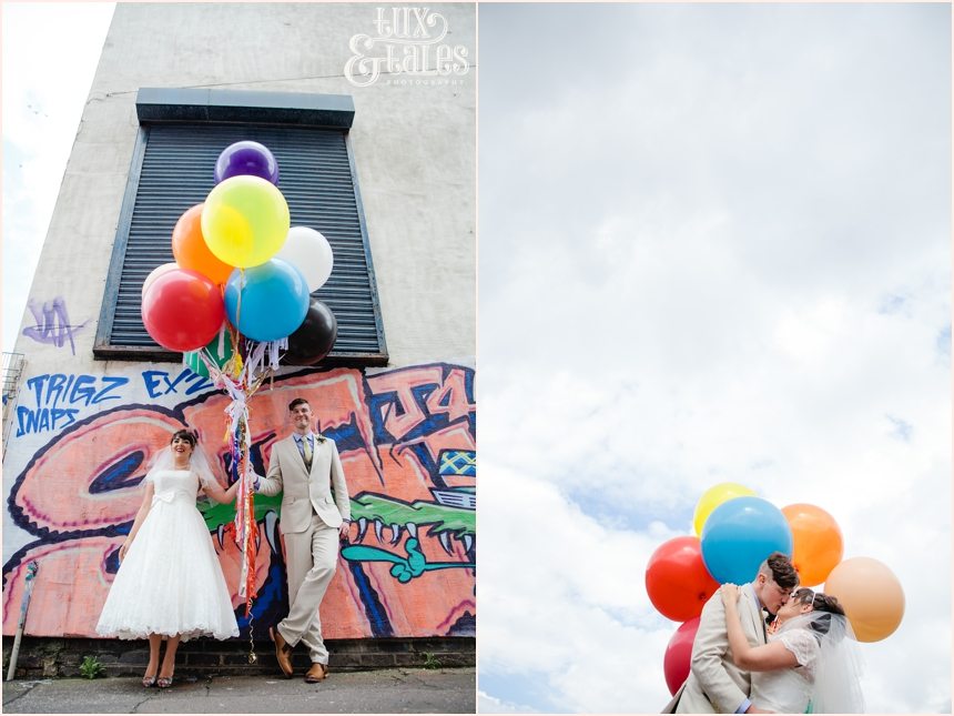 Disney Up Themed Wedding at Camp & Fruance Wedding Photographer