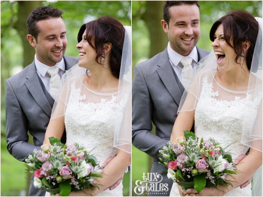 Informal fun wedding photography york