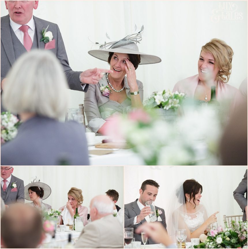 Touching moments in speeches at York Wedding