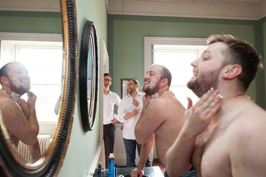 Photos of a relaxed, infromal wedding at Rise Hall