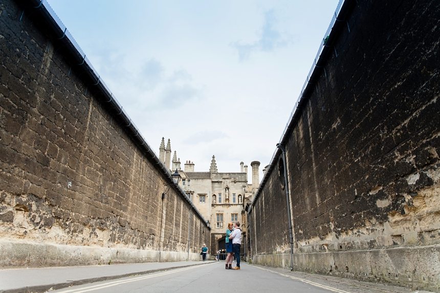 Engagement Photography in Oxford Queens Lane