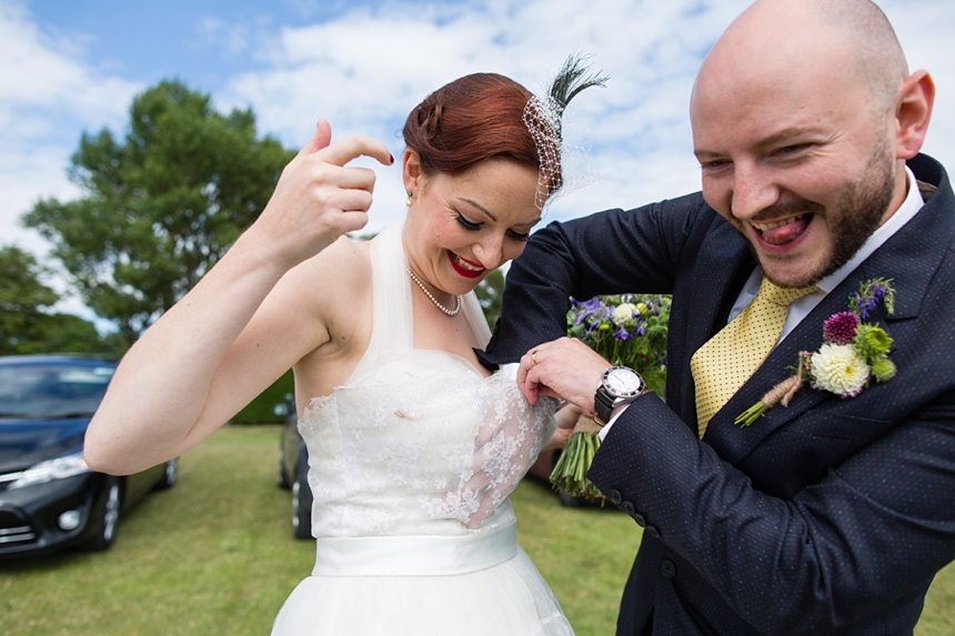 Barmbyfield Barn Wedding Photography Fun & natural documentary 