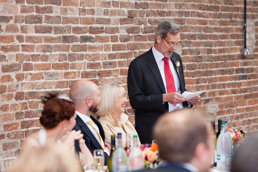 Barmbyfield Barn Wedding Photography fun & natural documentary speeches