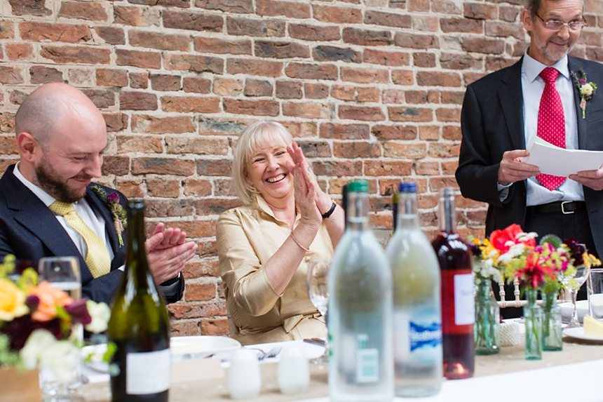 Barmbyfield Barn Wedding Photography fun & natural documentary speeches