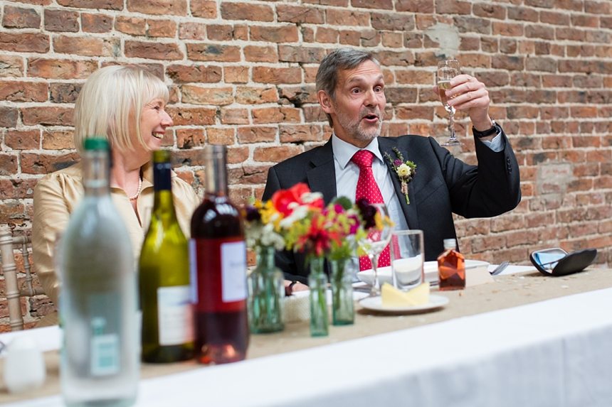 Barmbyfield Barn Wedding Photography fun & natural documentary speeches