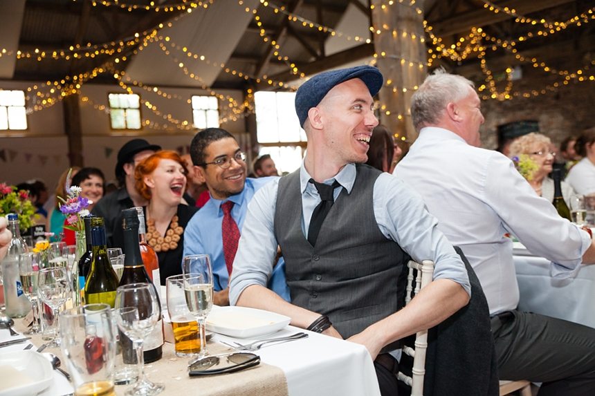 Barmbyfield Barn Wedding Photography fun & natural documentary speeches