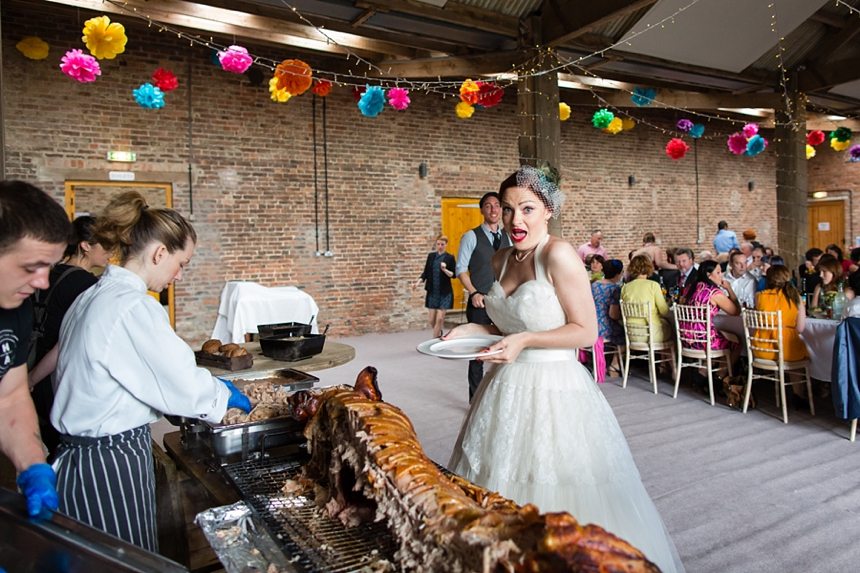 Barmbyfield Barn Hog & apple catering