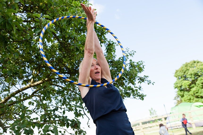 Barmbyfield Barn wedding photography lawn games and hula hoop giant bubbles