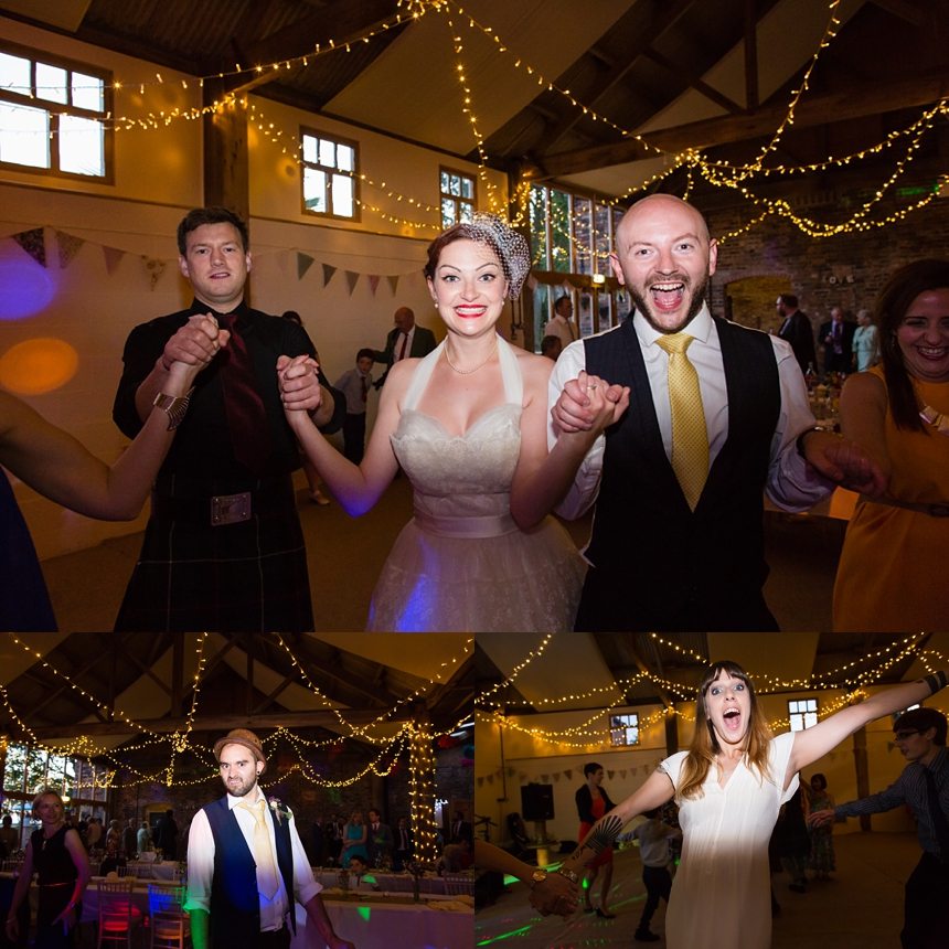 Barmbyfiled Barn wedding photography party dance