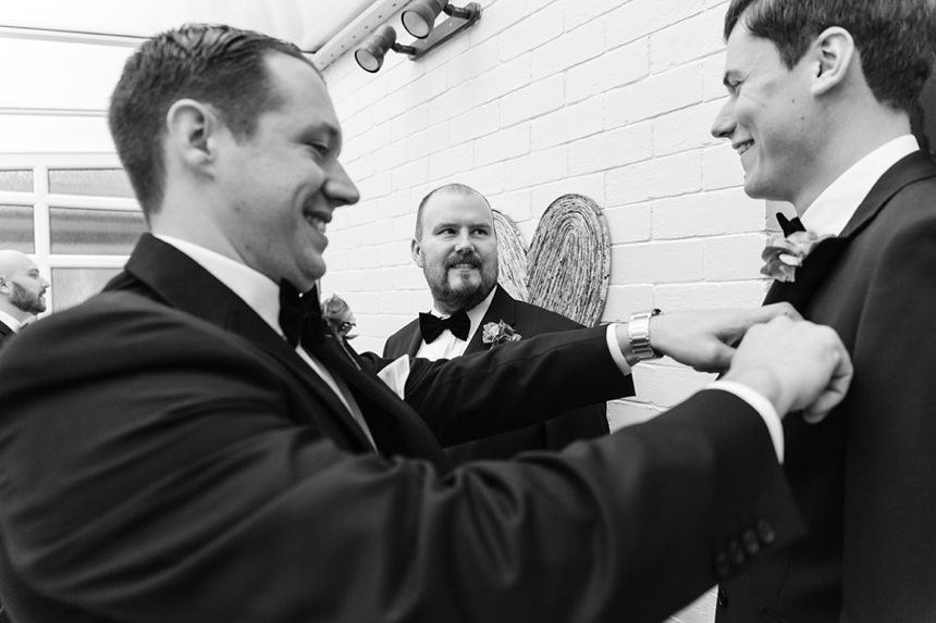 Leeds Club Wedding Photography Groom Preparation