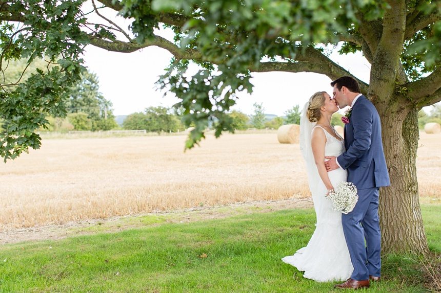 Bride & groom portraits Barmbyfield Barn Wedding Photography