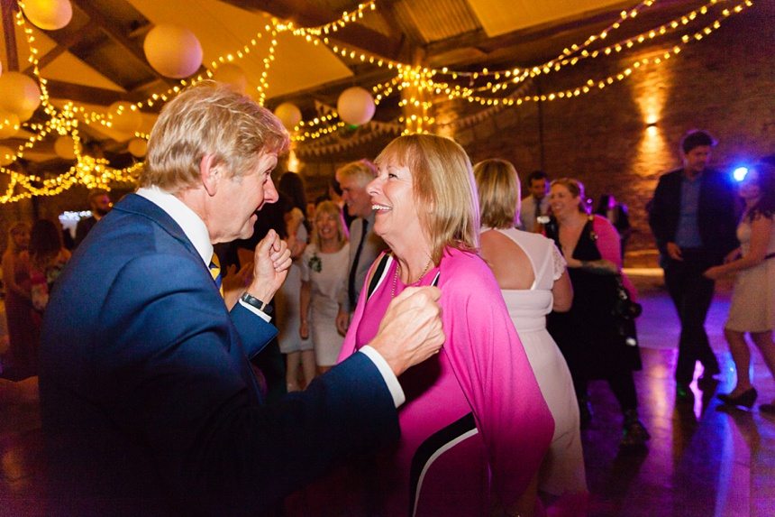 Barmbyfield Barn Wedding Dance Party Photographs