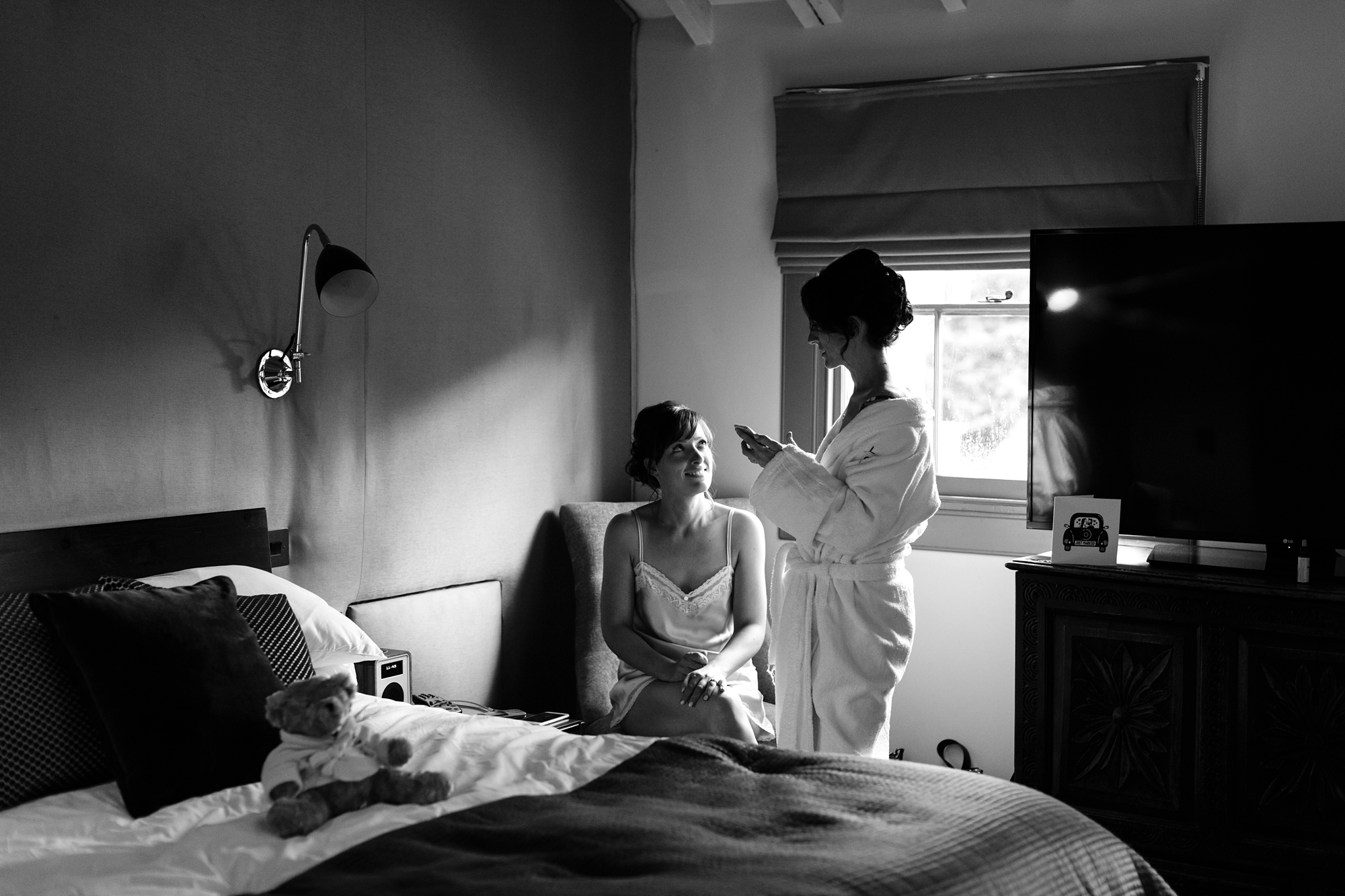 York & Albany Wedding Photography bride preparation