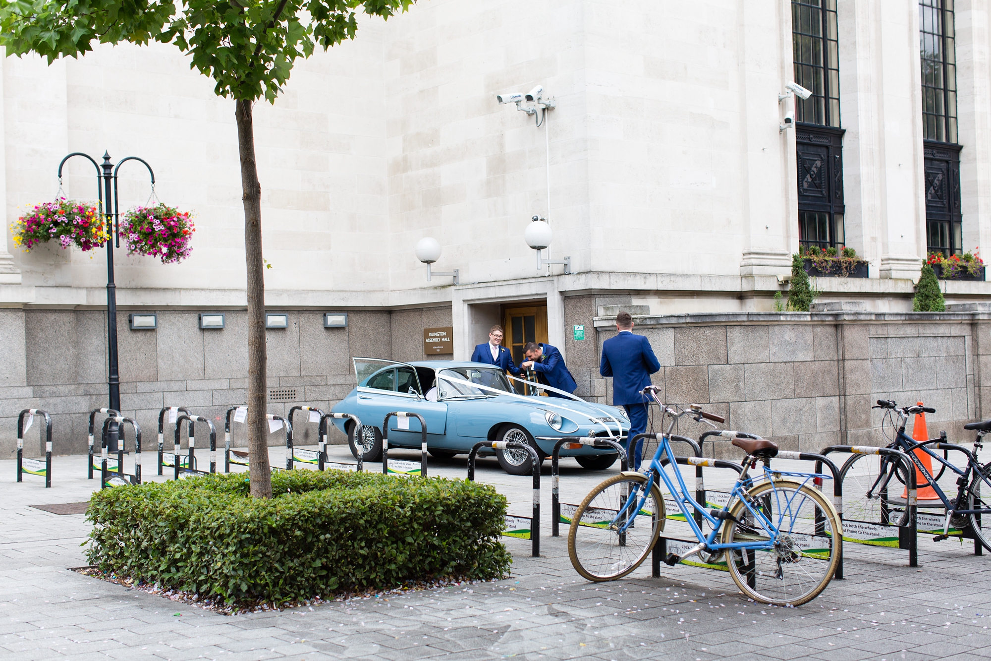 York & Albany Wedding Photography Jaguar E Type