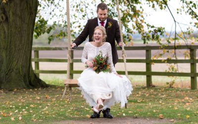 Fun Fayre Autumnal Wedding at Barmbyfield Barns
