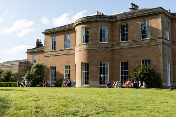 Side exterior of Rudding Park wedding venue